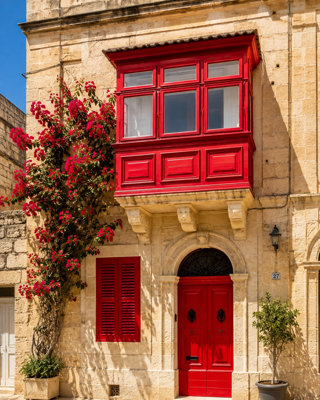 Traditional Maltese home